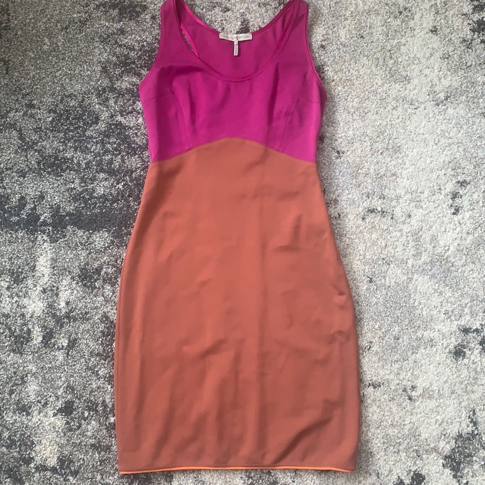 Halston Heritage color-block dress!